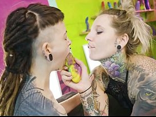 Scene Queen Strap on Domination Shy Teen Gets Wrecked